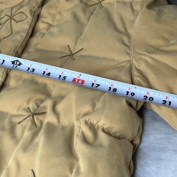 Jacket Coat Udex Design Brand Women P/S Runs Large Gorpcore Athleisure Yellow - Picture 7 of 8